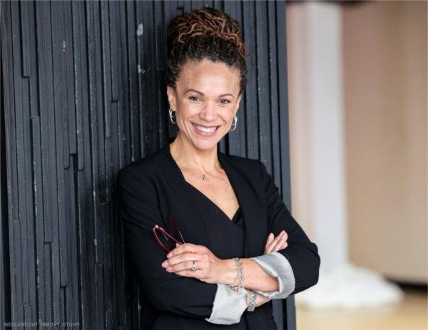 Melissa Harris-Perry standing with arms crossed